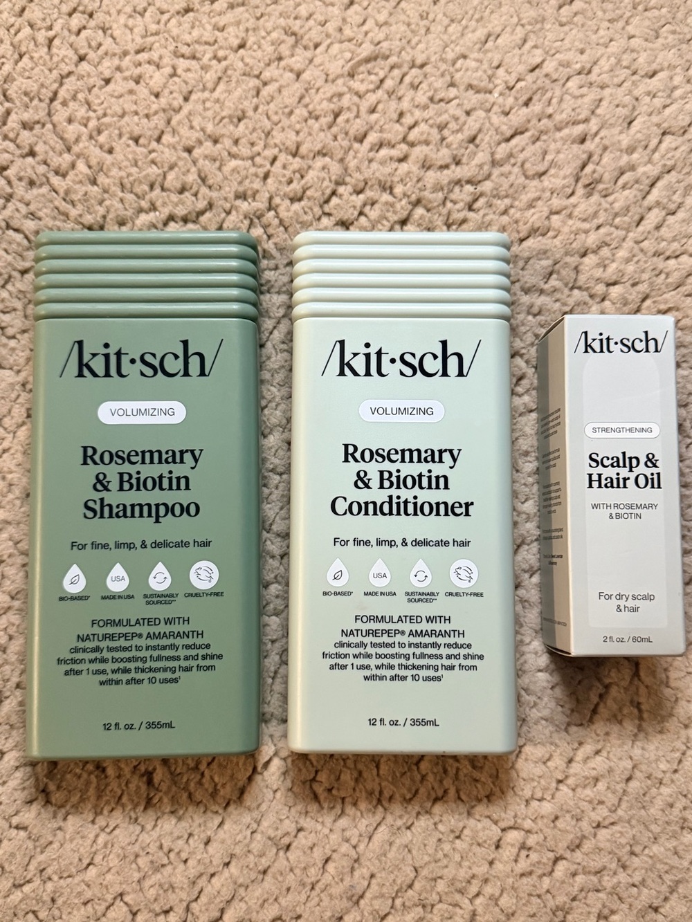 ✨New Kitsch Haircare Biotin Set✨